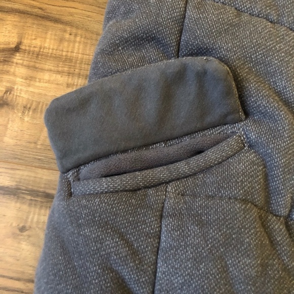 GAP Cozy Gray Puffy Funnel Neck Vest S - Picture 4 of 8